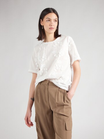 T-shirt 'UASTA' Munthe en blanc : devant