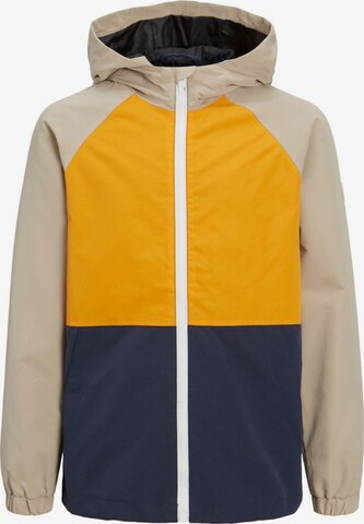 Veste mi-saison 'Luke' Jack & Jones Junior en orange : devant