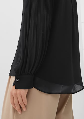 Camicia da donna di s.Oliver BLACK LABEL in nero