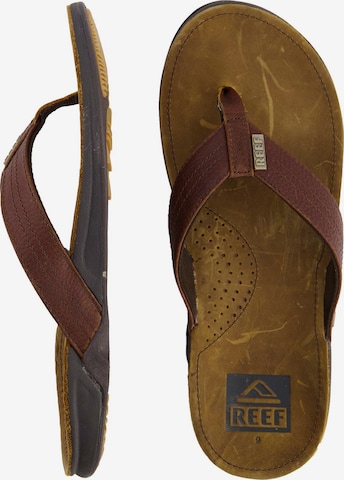 Claquettes / Tongs ' J-Bay III ' REEF en marron