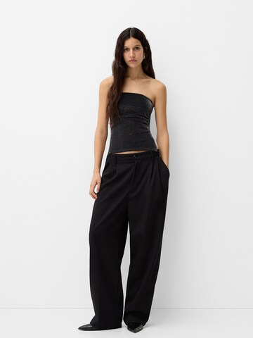 Top di Bershka in nero