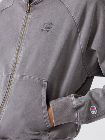 Champion Authentic Athletic Apparel Φθινοπωρινό και ανοιξιάτικο μπουφάν σε γκρι