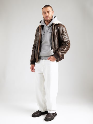 NAPAPIJRI Sweatshirt 'B-GUIDE' in Grau