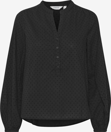 b.young Blouse 'Bygila' in Zwart: voorkant