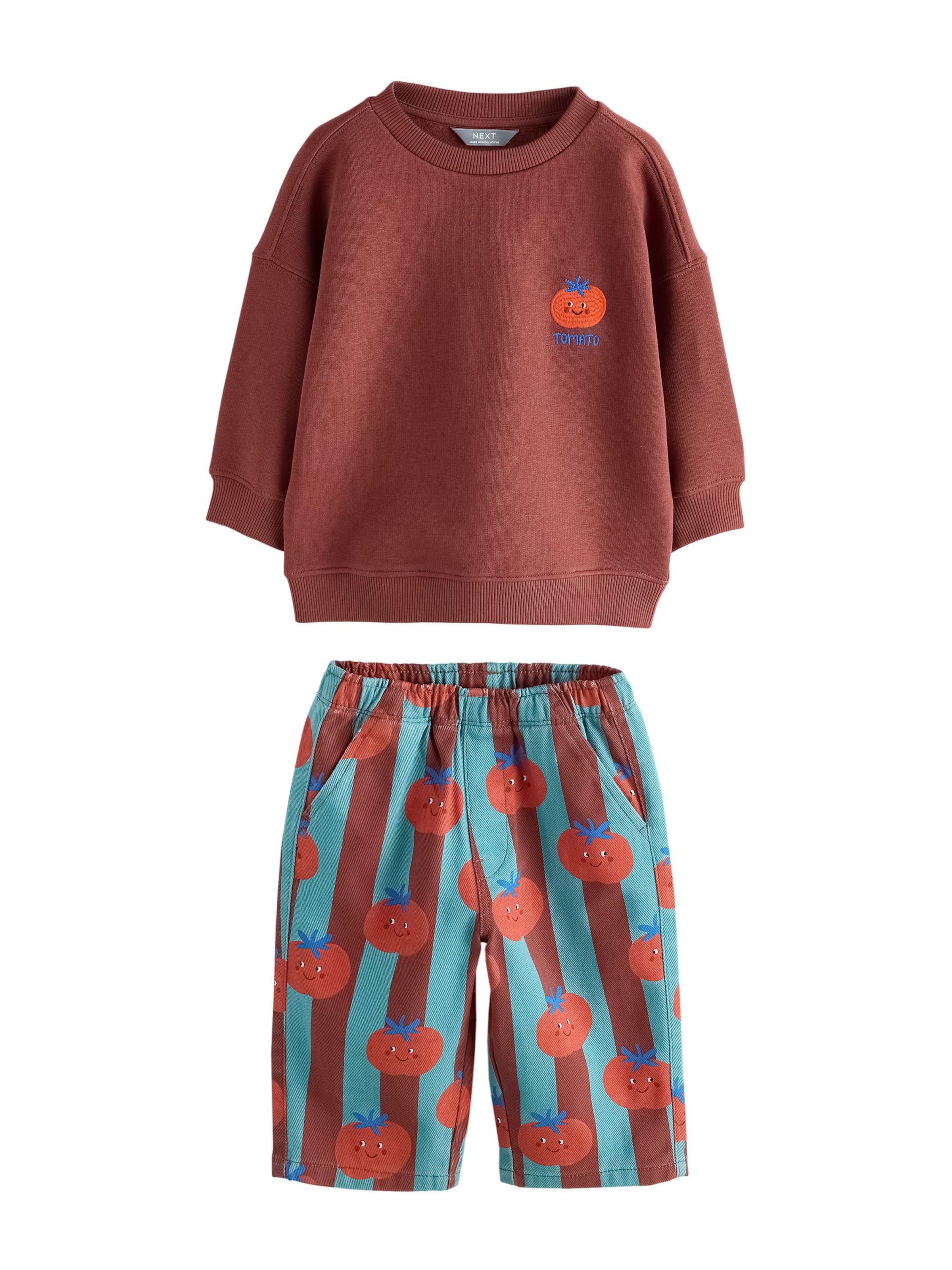 Next - Conjunto en rojo: frente