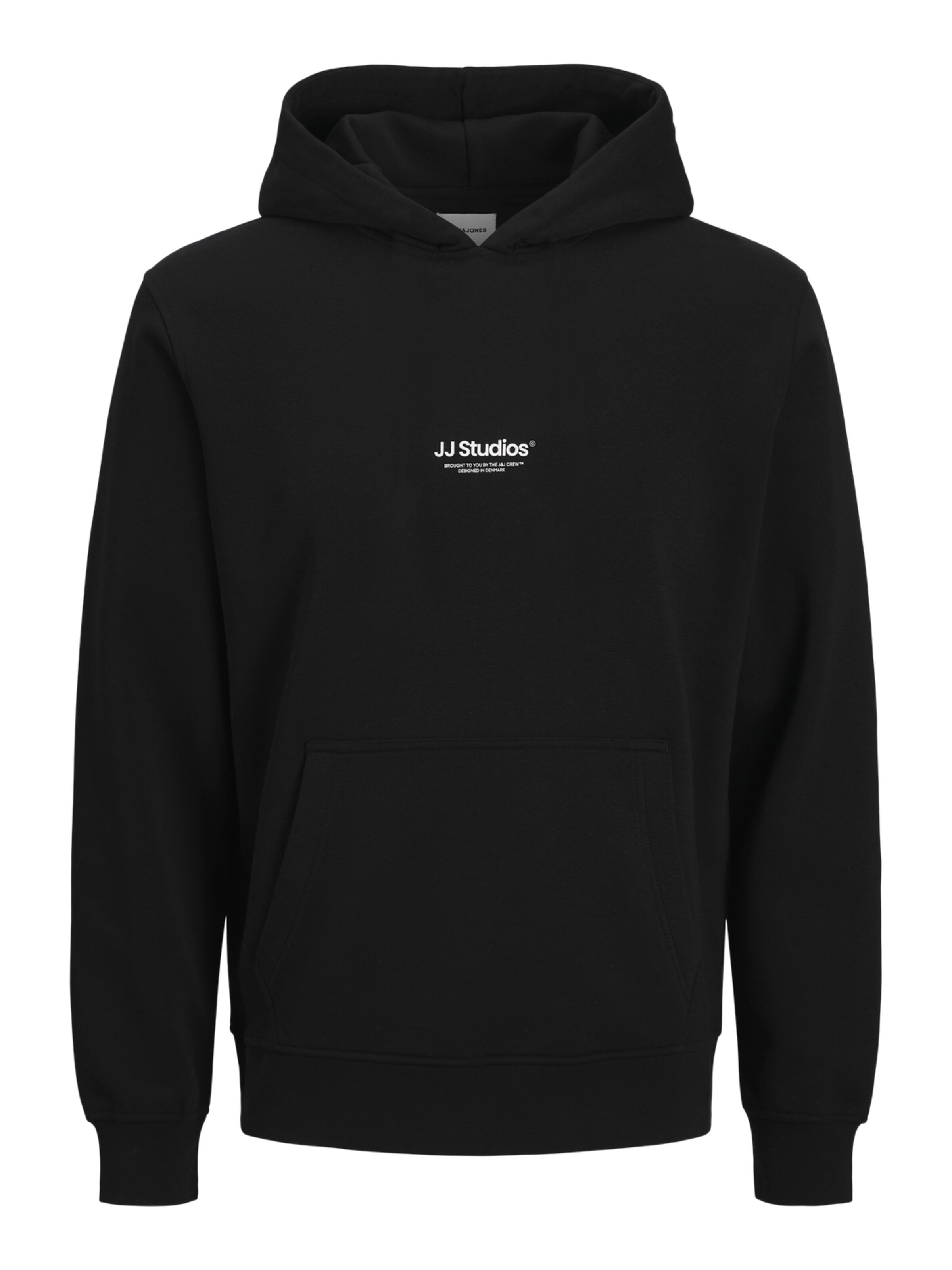 Jack & Jones Junior - Sudadera 'JJESoho' en negro: frente