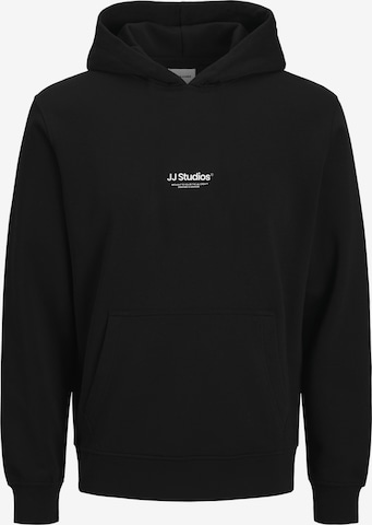 Jack & Jones Junior - Sudadera 'JJESoho' en negro: frente