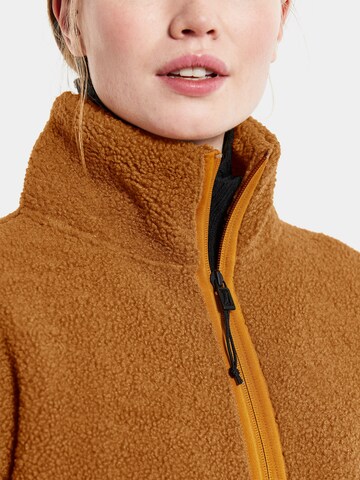 Didriksons Fleece Jacket 'Mella' in Orange