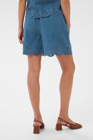 SAINT TROPEZ Regular Shorts in Blau