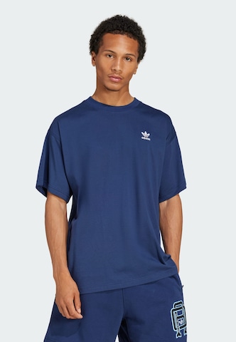 ADIDAS ORIGINALS T-Shirt 'Trefoil Essential' in Blau: Vorderseite