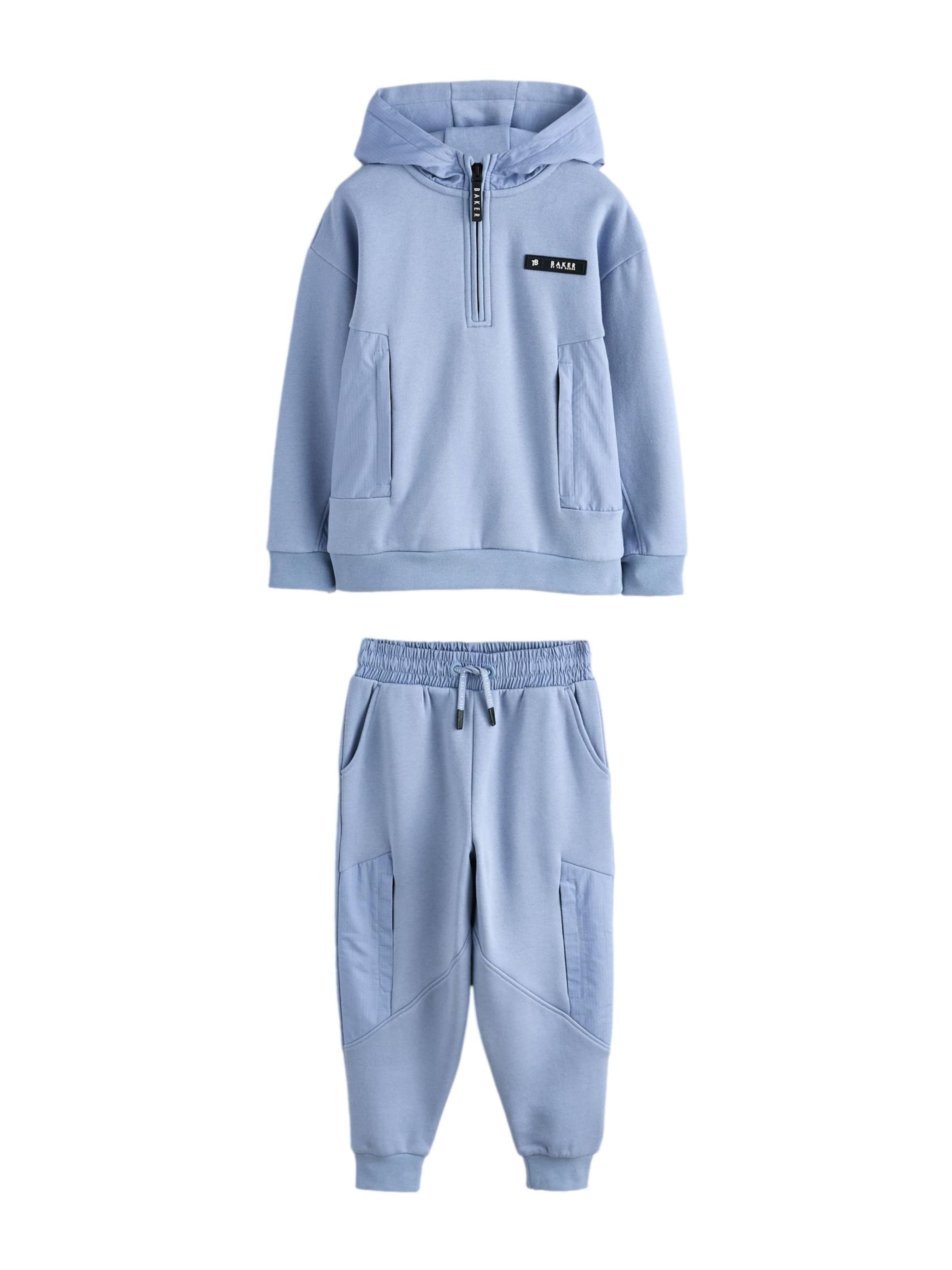 Baker by Ted Baker Sweatsuit in Blue: front