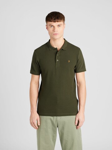 FARAH Shirt 'FORSTER' in Groen: voorkant