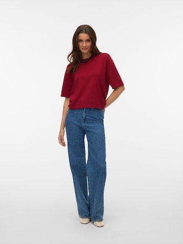 VERO MODA Свитер 'VMSILJE' в Красный