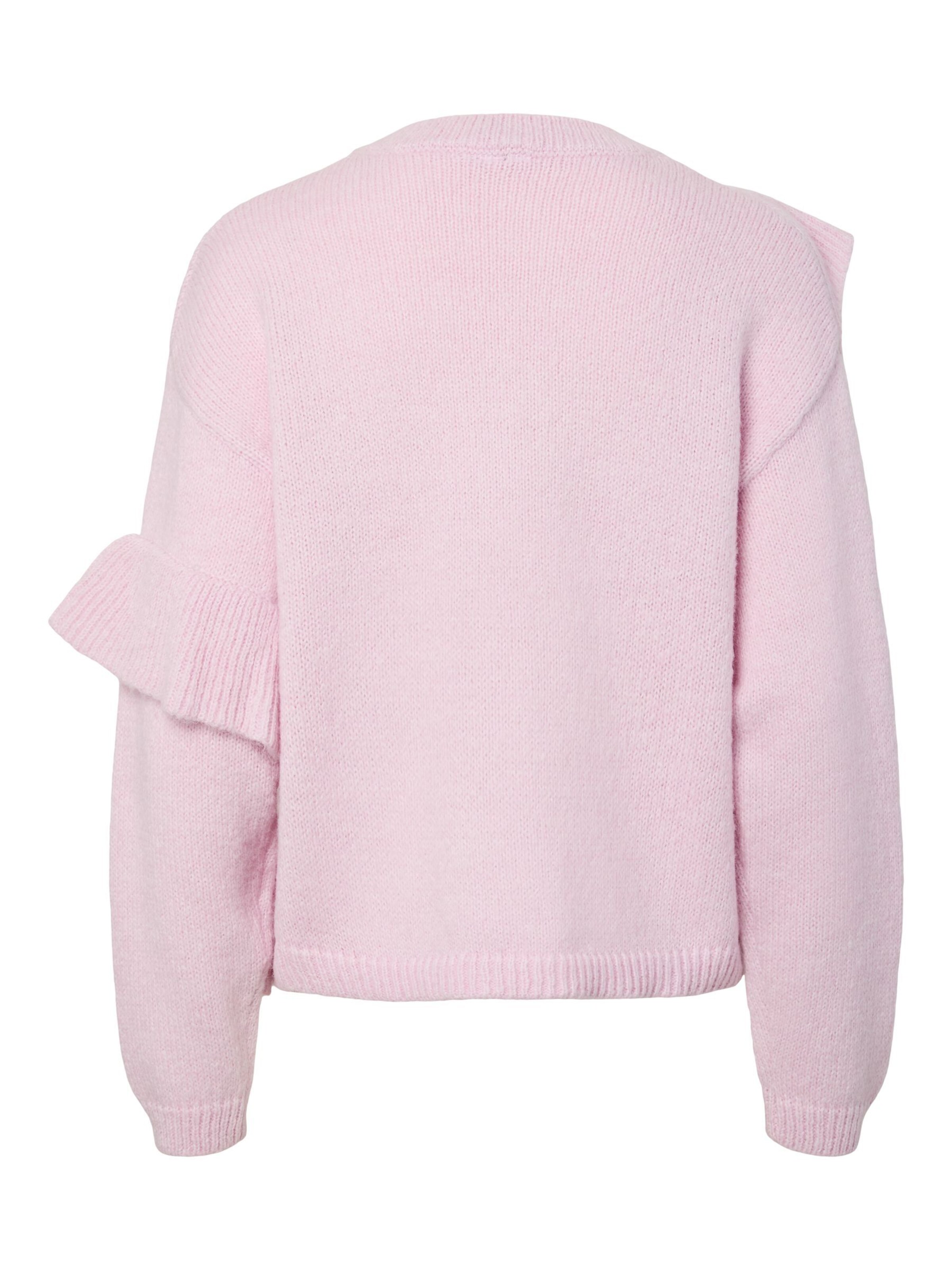 PIECES Sweater 'PCNOR' in Pink