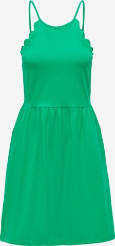 ONLY - Vestido de verão 'AMBER' em verde: frente