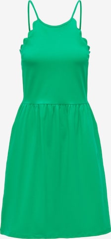 ONLY - Vestido de verano 'AMBER' en verde: frente