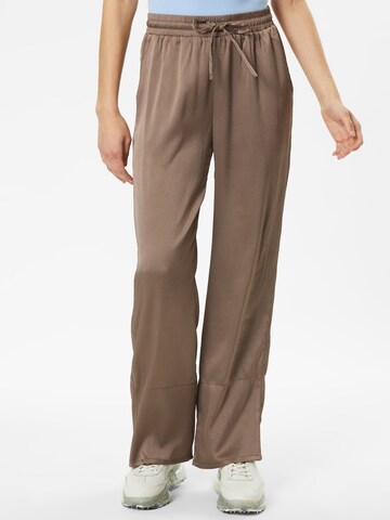 Wide Leg Pantalon 'Kuli' Neo Noir en marron : devant