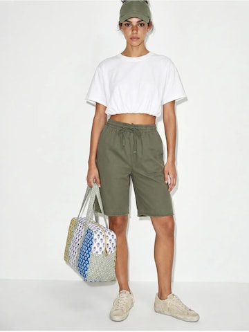 Wide leg Pantaloni 'Shorts' di Bianco Lucci in verde