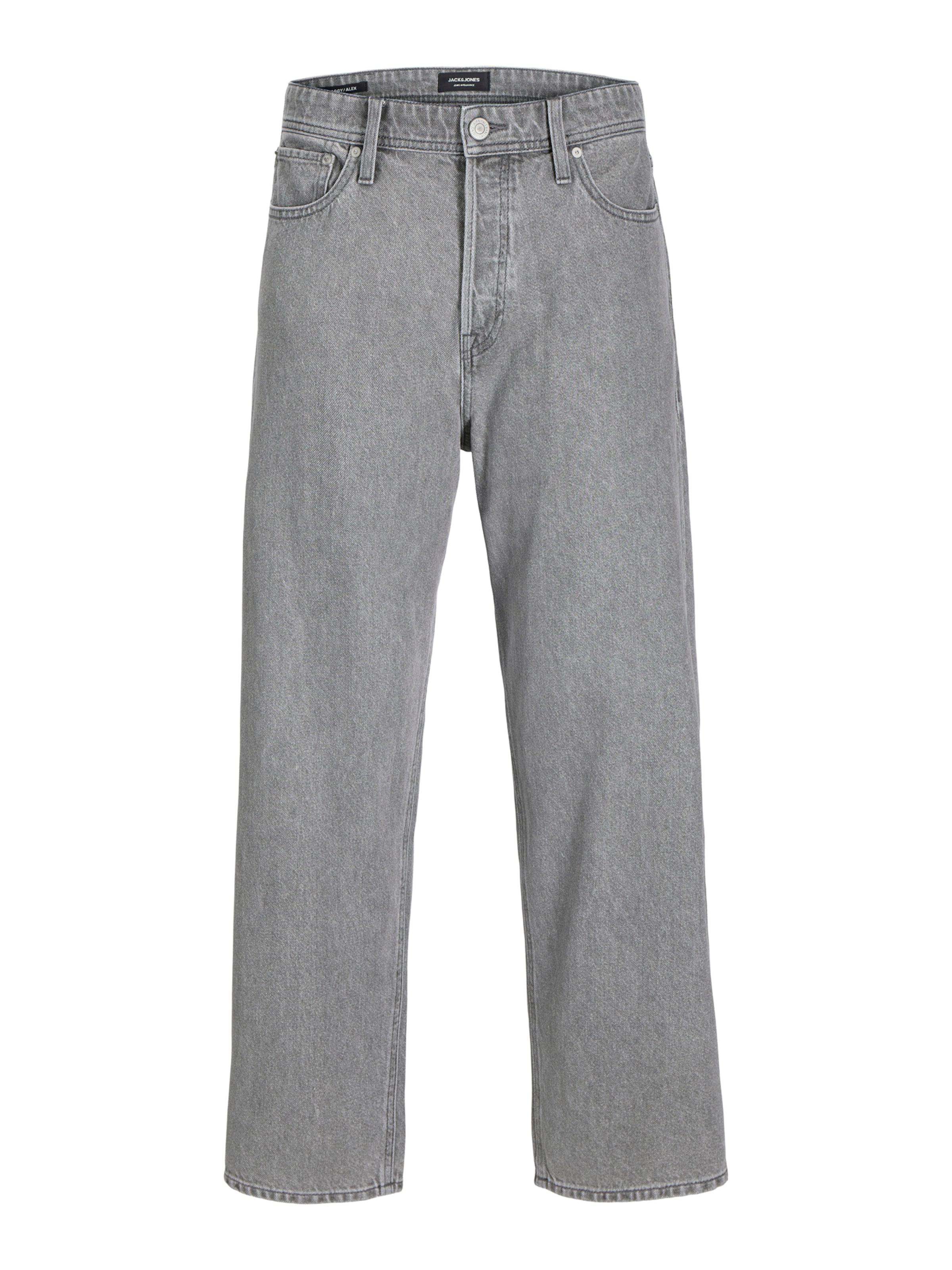 JACK & JONES Voľný strih Džínsy 'JJIEddie JJOriginal' - Sivá: predná strana
