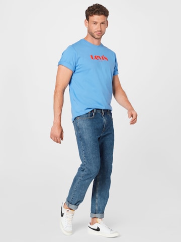 LEVI'S ® Тениска 'Relaxed Fit Tee' в синьо