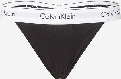 Calvin Klein Underwear String in schwarz / weiß, Produktansicht