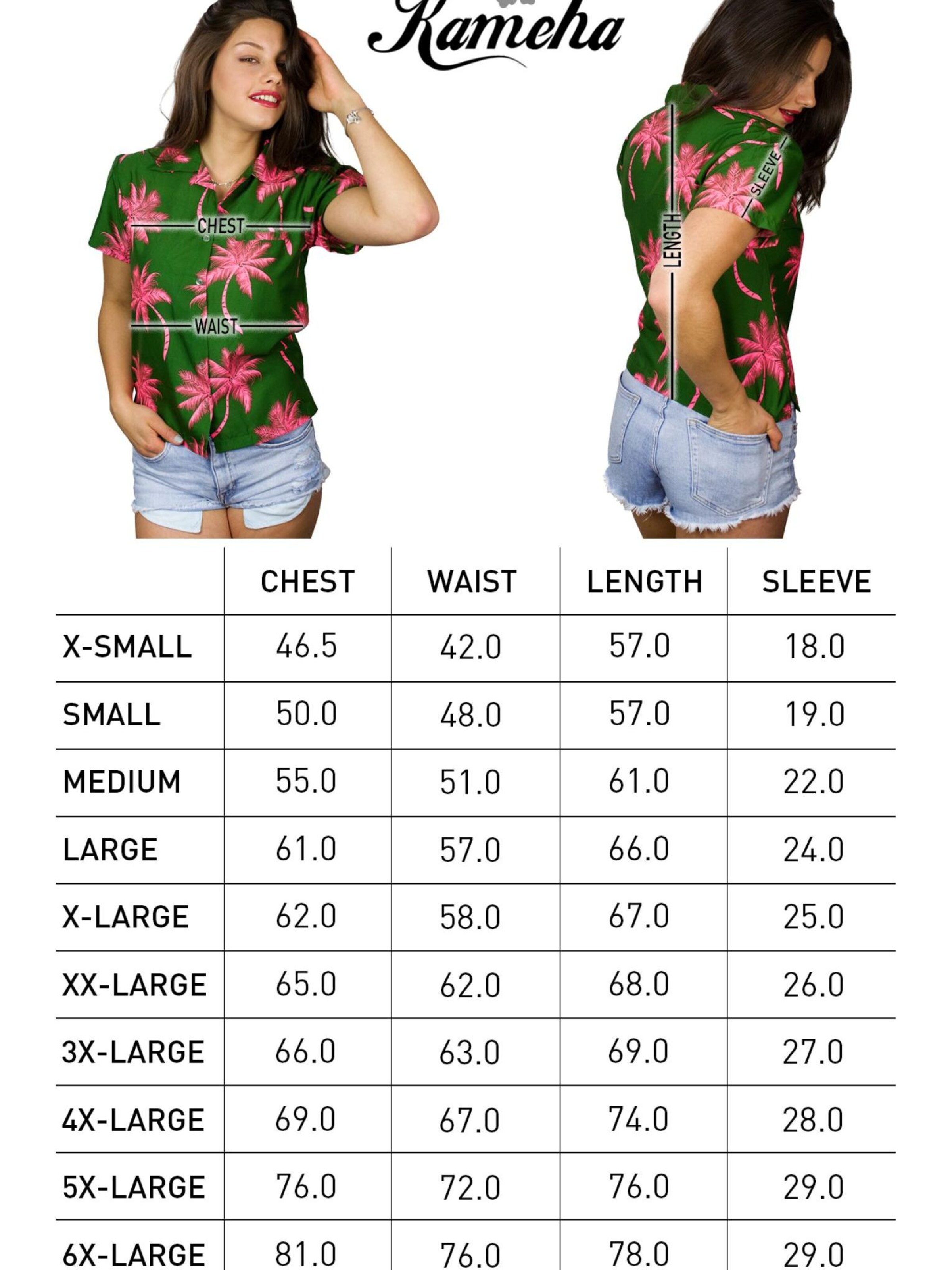 King Kameha Bluse 'Palmshadow'‌‌‌‌‌‌ in Grün