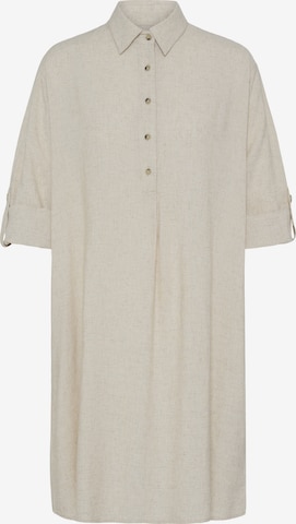 Fransa Kleid in Beige: Vorderseite