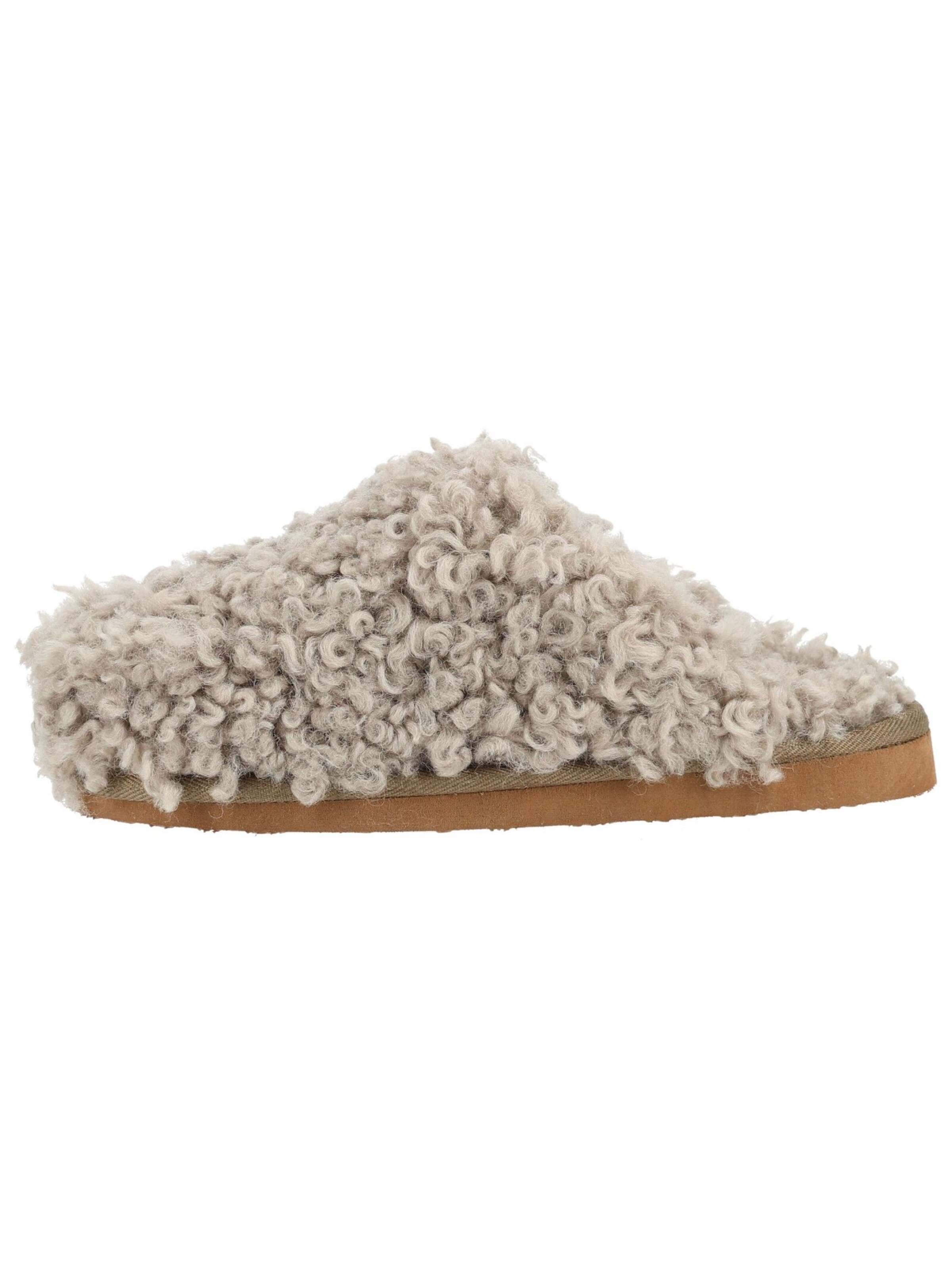 SHEPHERD Classic Flats in Grey: front
