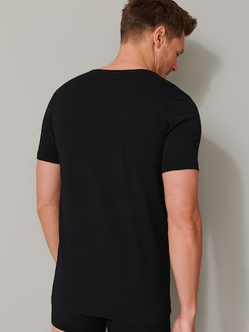 SCHIESSER Shirt ' 95/5 ' in Zwart