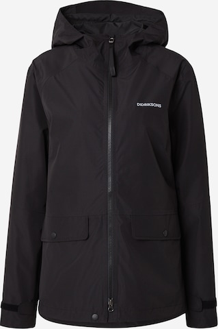 juoda Didriksons Laisvalaikio striukė 'TONE': priekis