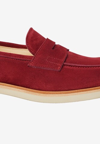 Henry Stevens Loafer ' Ben PL ' in Rot