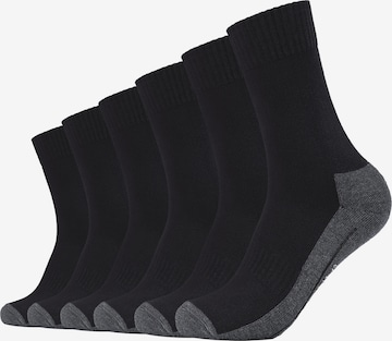 camano Athletic Socks in Black: front