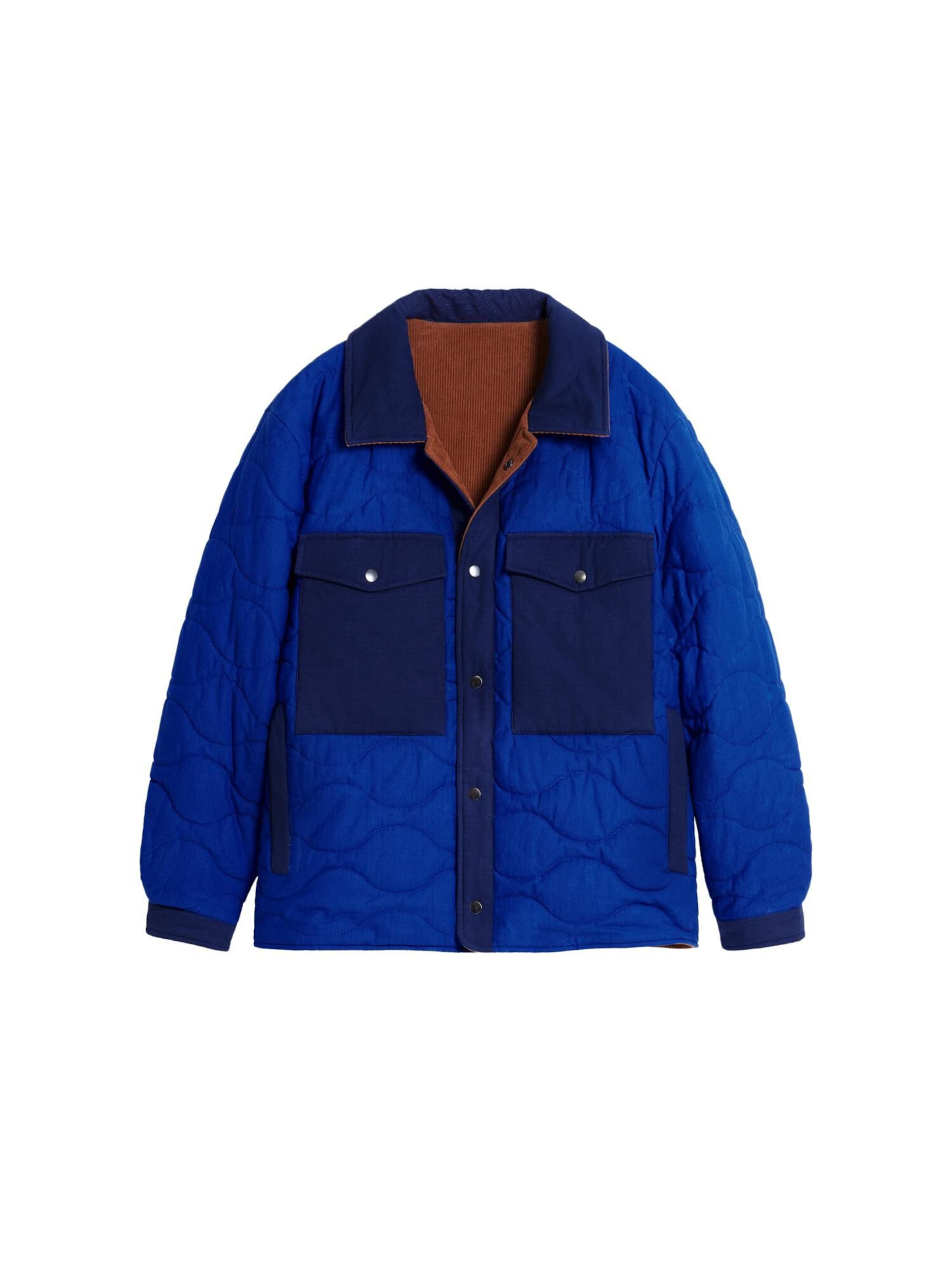 Veste d’hiver Desigual en bleu : devant