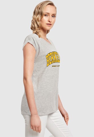 T-shirt 'Berkeley University - Arch' Merchcode en gris