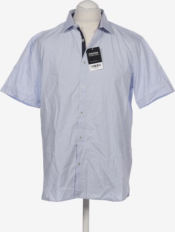 CELIO Button Up Shirt in L in Blue: front