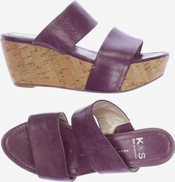 Kennel & Schmenger Sandals & High-Heeled Sandals in 36 in Purple: front