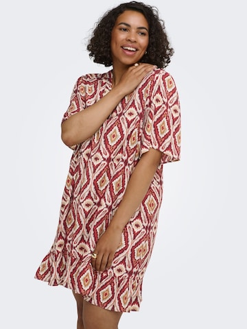 ONLY Carmakoma - Vestido 'CARAntonia' en rojo