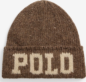 Polo Ralph Lauren Čepice – hnědá: přední strana