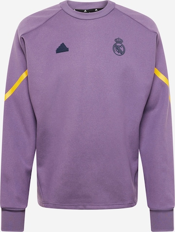 ADIDAS SPORTSWEAR Sportovní mikina 'Real Madrid Designed For Gameday' – fialová: přední strana