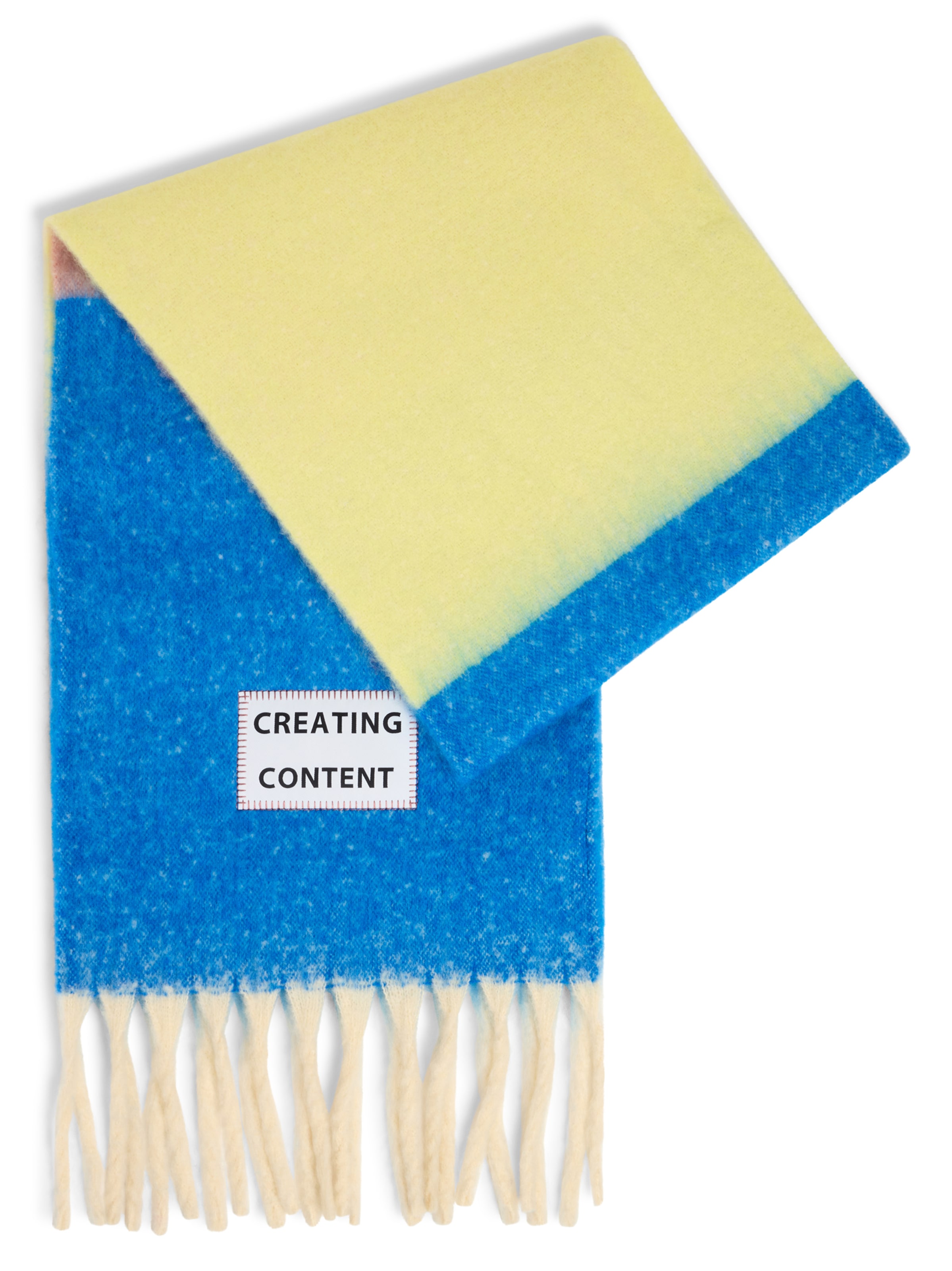 Verb To Do Schal in Mischfarben: Vorderseite