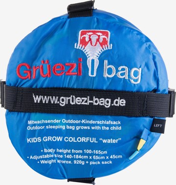 Grüezi Bag Schlafsack 'Grow Colorful' in Blau