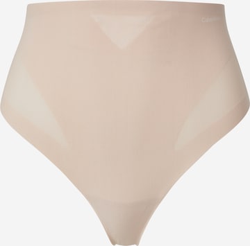 Calvin Klein Underwear Muotoilevat alushousut värissä beige: etupuoli