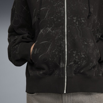 PUMA Sweatjacke in Schwarz