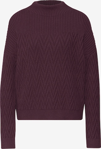 STREET ONE Pullover in Rot: Vorderseite