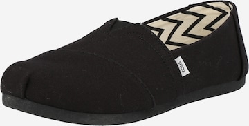 TOMS Espadrilles 'ALPARGATA' in Black: front