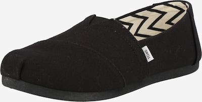 36 dydžio Loaferai 'ALPARGATA' iš TOMS, spalva – juoda, Prekių apžvalga
