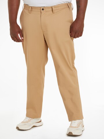 Tommy Hilfiger Big & Tall Regular Chino Pants 'Madison' in Brown: front