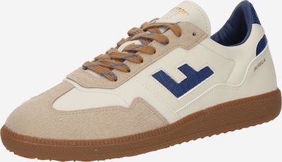 Flamingos' Life Zemie brīvā laika apavi 'Burela', krāsa - tumši bēšs / tumši zils / Zelts / vilnbalts, Preces skats