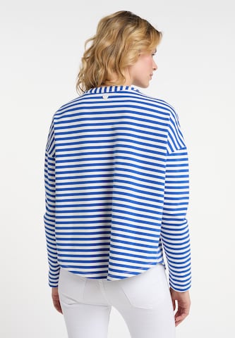 DreiMaster Maritim Sweat jacket in Blue