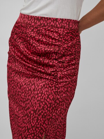 VILA Skirt in Red